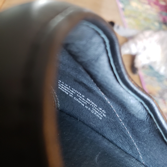 Dansko black leather comfort shoes sz 12 - Picture 8 of 8